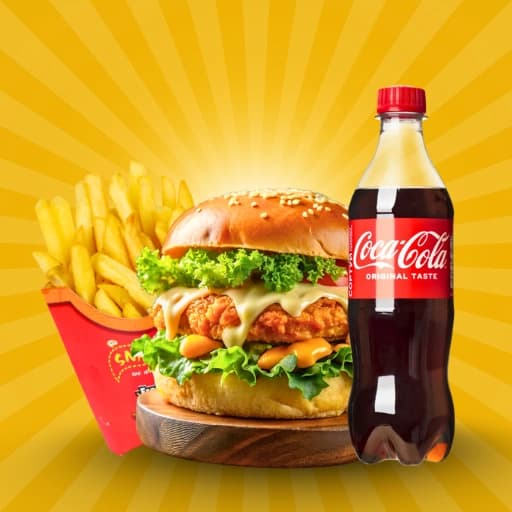 Fast Food menu from Snakkers